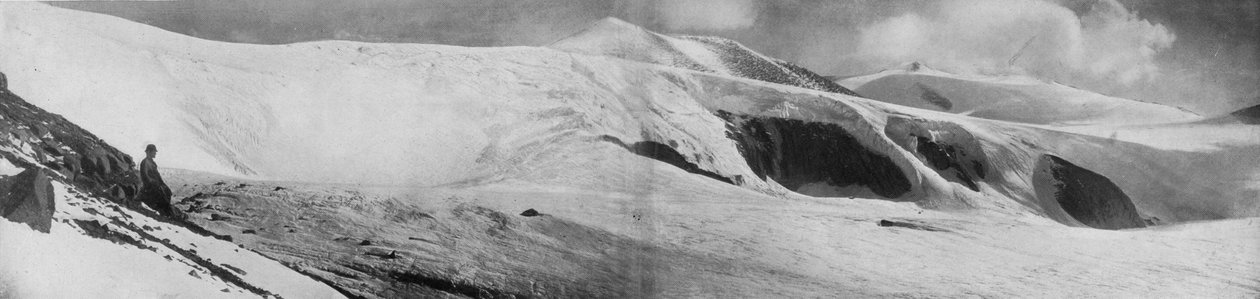 Avalanche sziklák a Granite Harbour déli oldalán, 1911, 1913. alkotó: T. Griffith Taylor