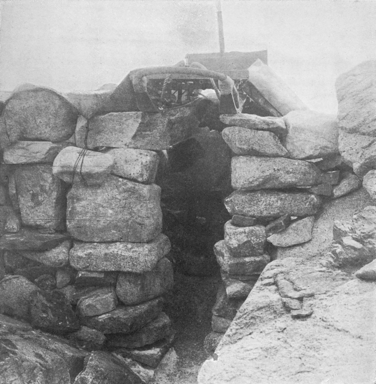 Gránitkunyhó, Cape Geology, 1911, 1913 alkotó: T. Griffith Taylor