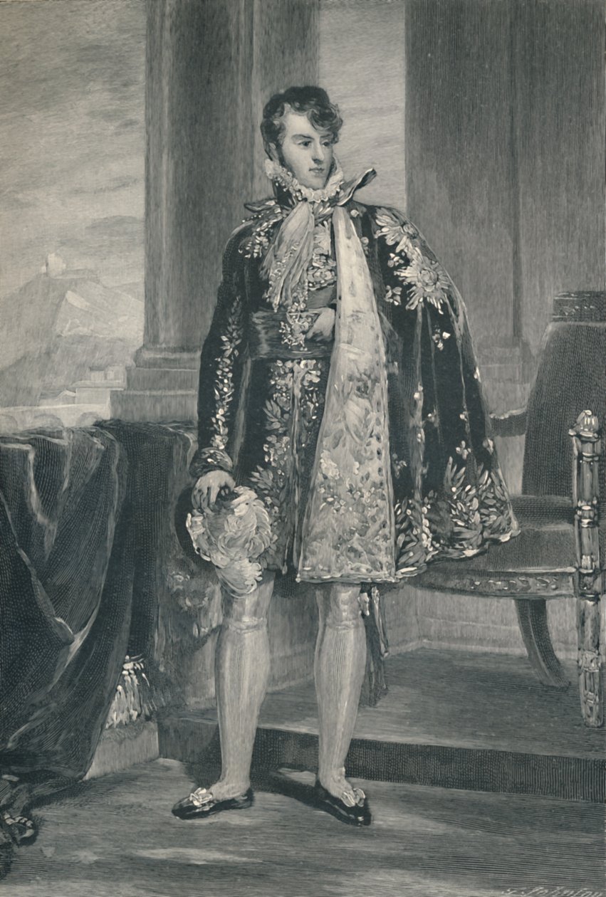 Camillo Borghese herceg – Pauline Bonaparte második férje, 1810, 1896 alkotó: T. Johnson