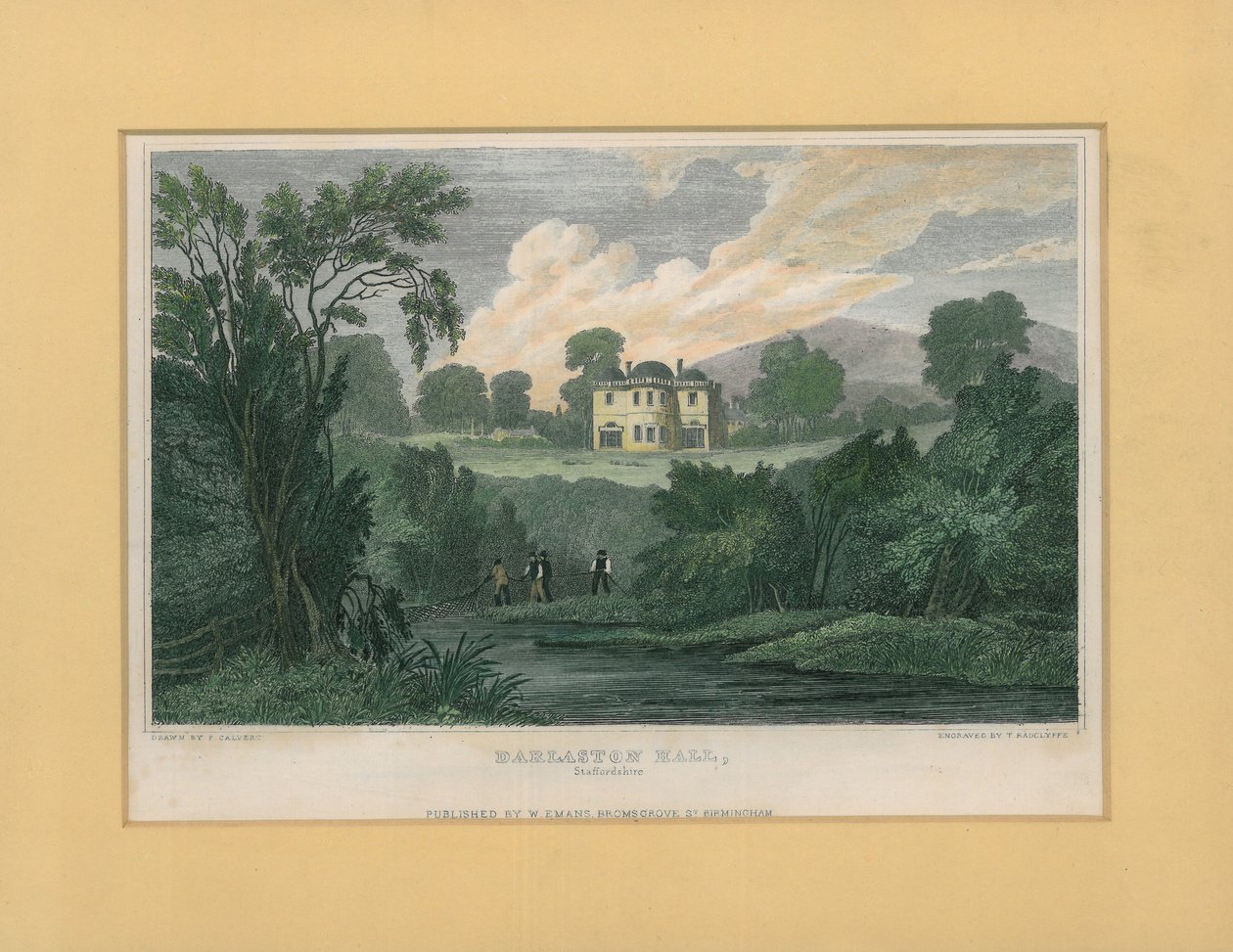 Darlaston Hall, Staffordshire alkotó: T. Radclyffe