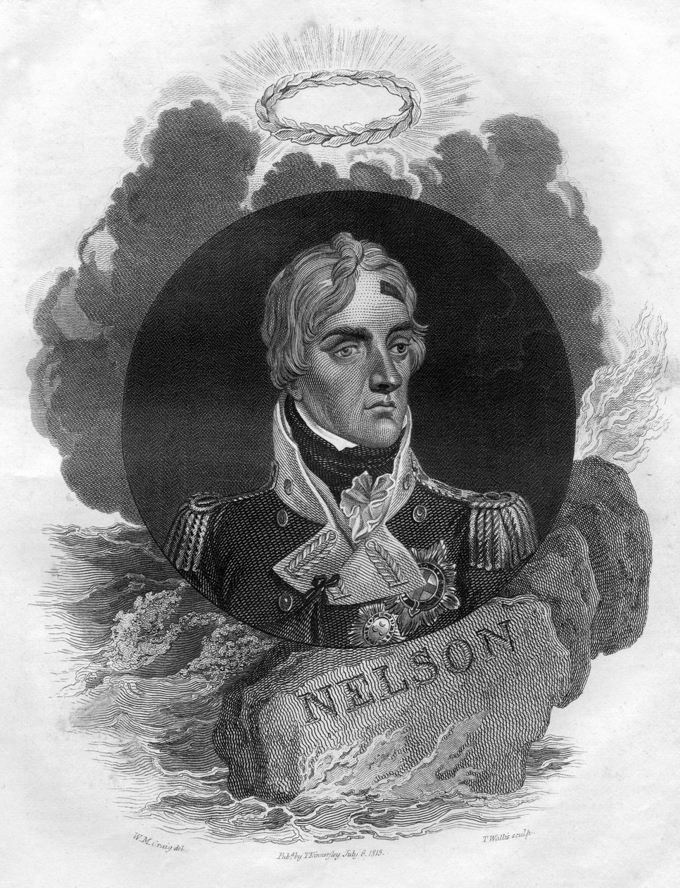 Lord Horatio Nelson, angol haditengerészeti parancsnok, 1816. alkotó: T. Wallis