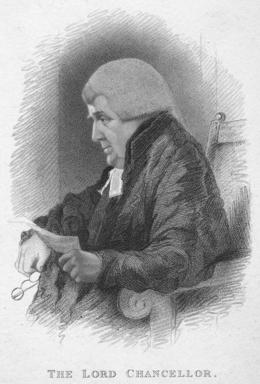 The Lord Chancellor, 1820. alkotó: T. Wright