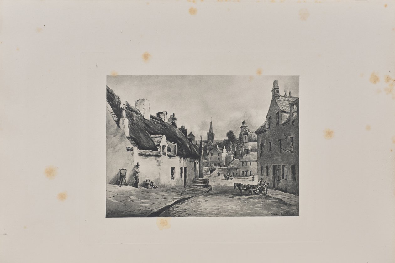 Ladywell Street, a katedrális felé nézve alkotó: T. and R. Annan and Sons