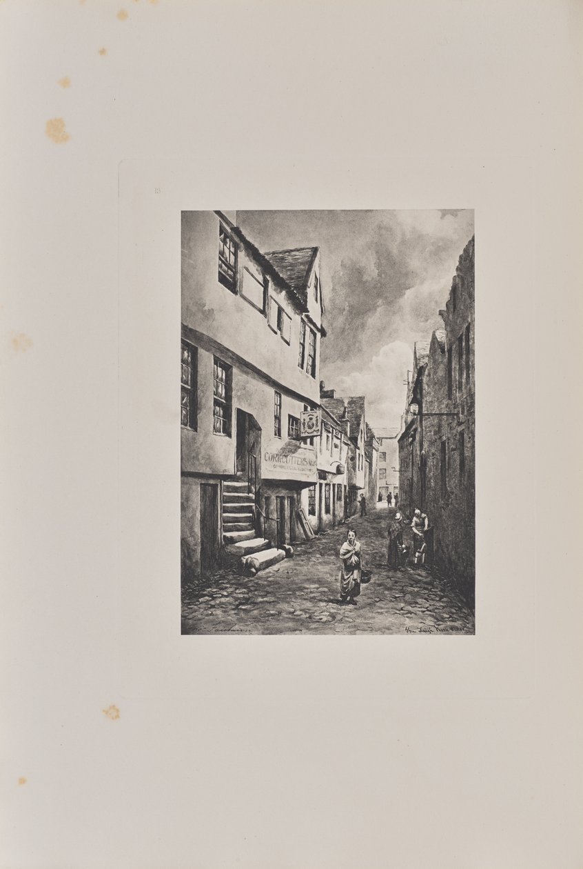 The Laigh Kirk Close alkotó: T. and R. Annan and Sons