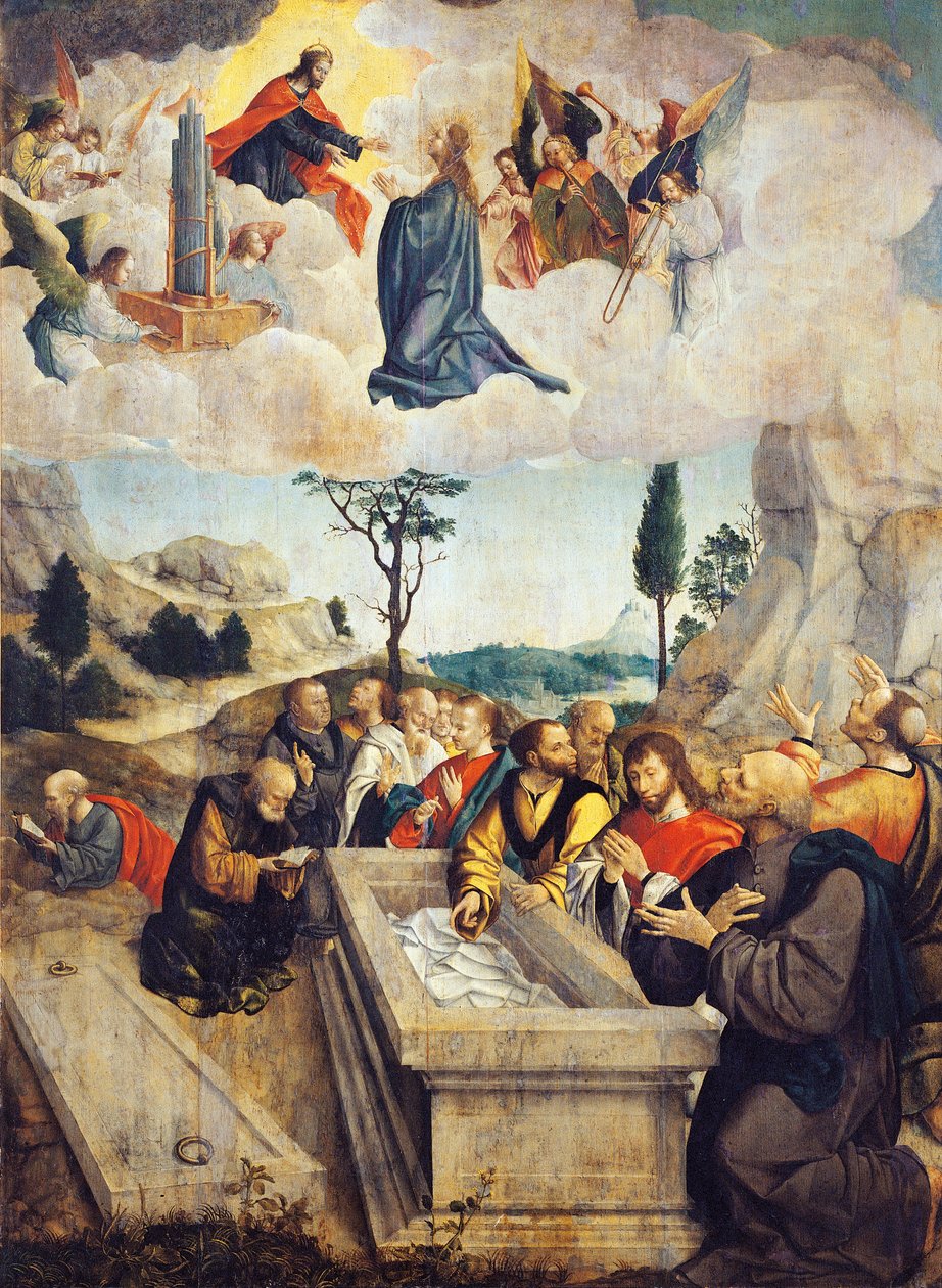 Szűz mennybemenetele, Carlos Frey (aktív 1517-1535) alkotó: Taborda Vlame Frey Carlos