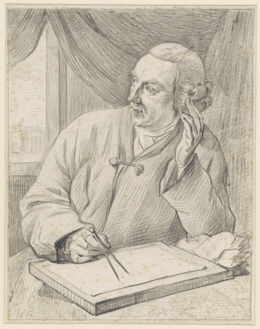 (Hans) Jacob Otten Husly portréja alkotó: Taco Scheltema (I)