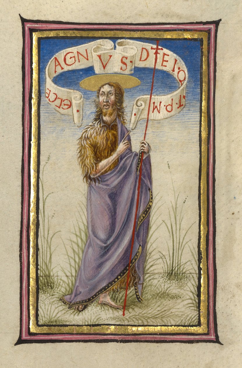 Keresztelő Szent János alkotó: Taddeo Crivelli