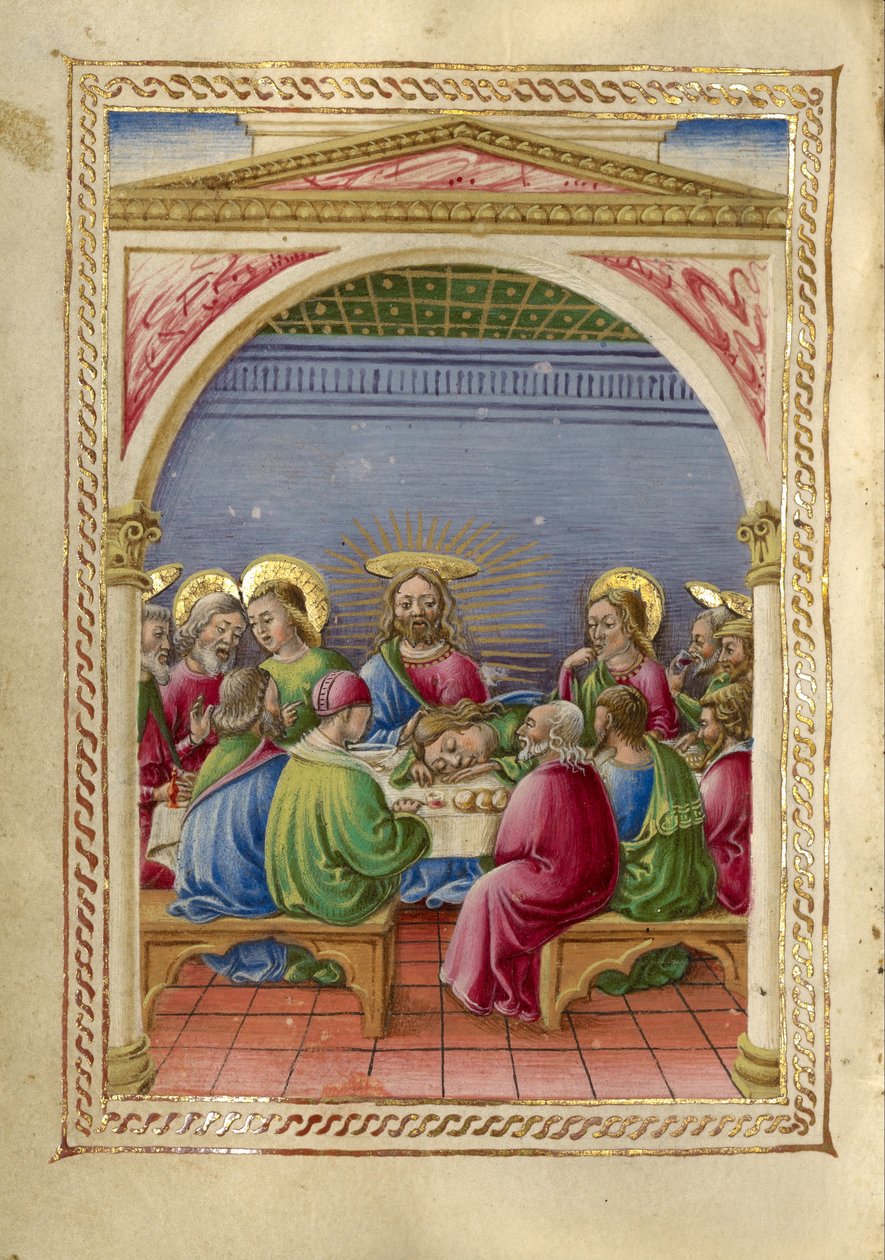 Az utolsó vacsora alkotó: Taddeo Crivelli