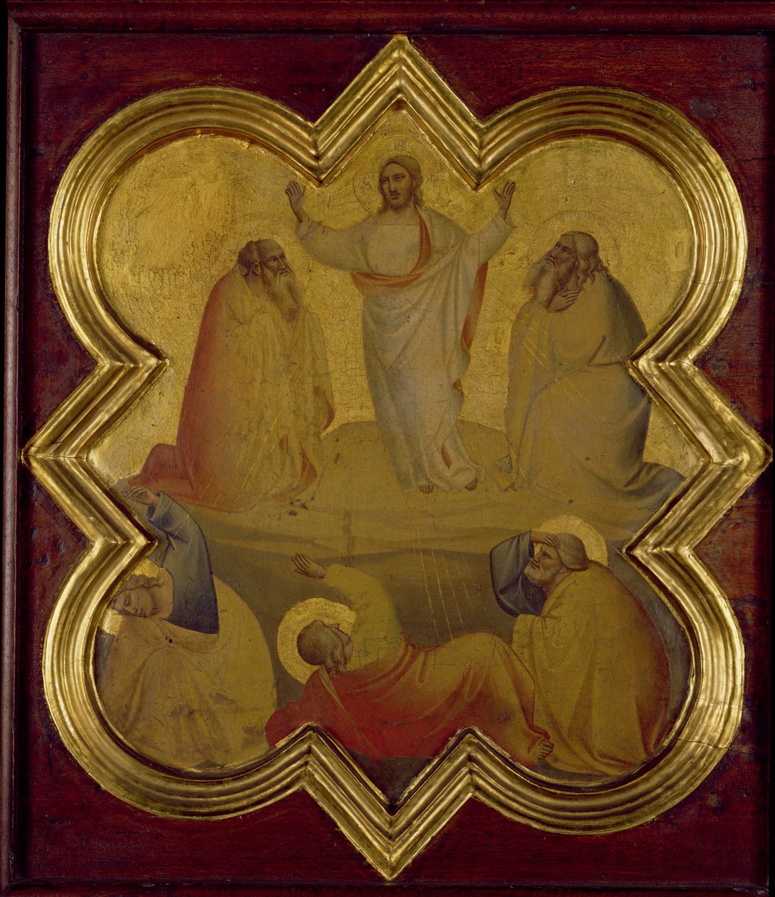 Az átlényegülés (tempera és levélarany, panelen) alkotó: Taddeo Gaddi