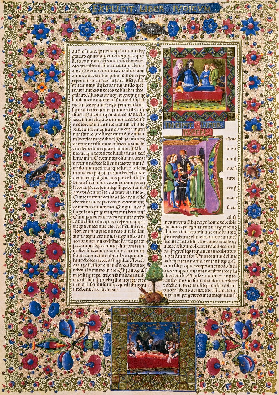 Incipit Ruth könyvéből, a Borso d