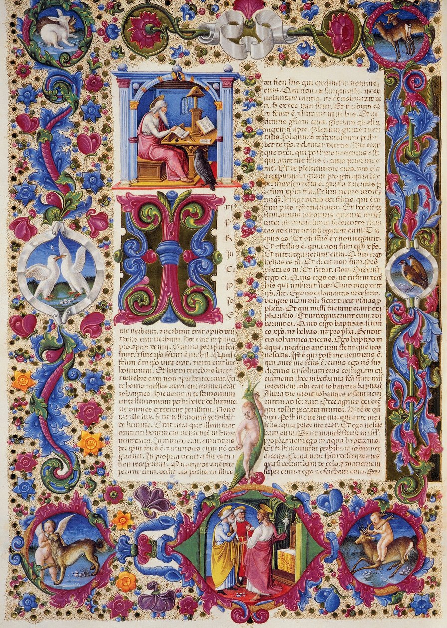 Incipit a János evangéliumából, Borso d