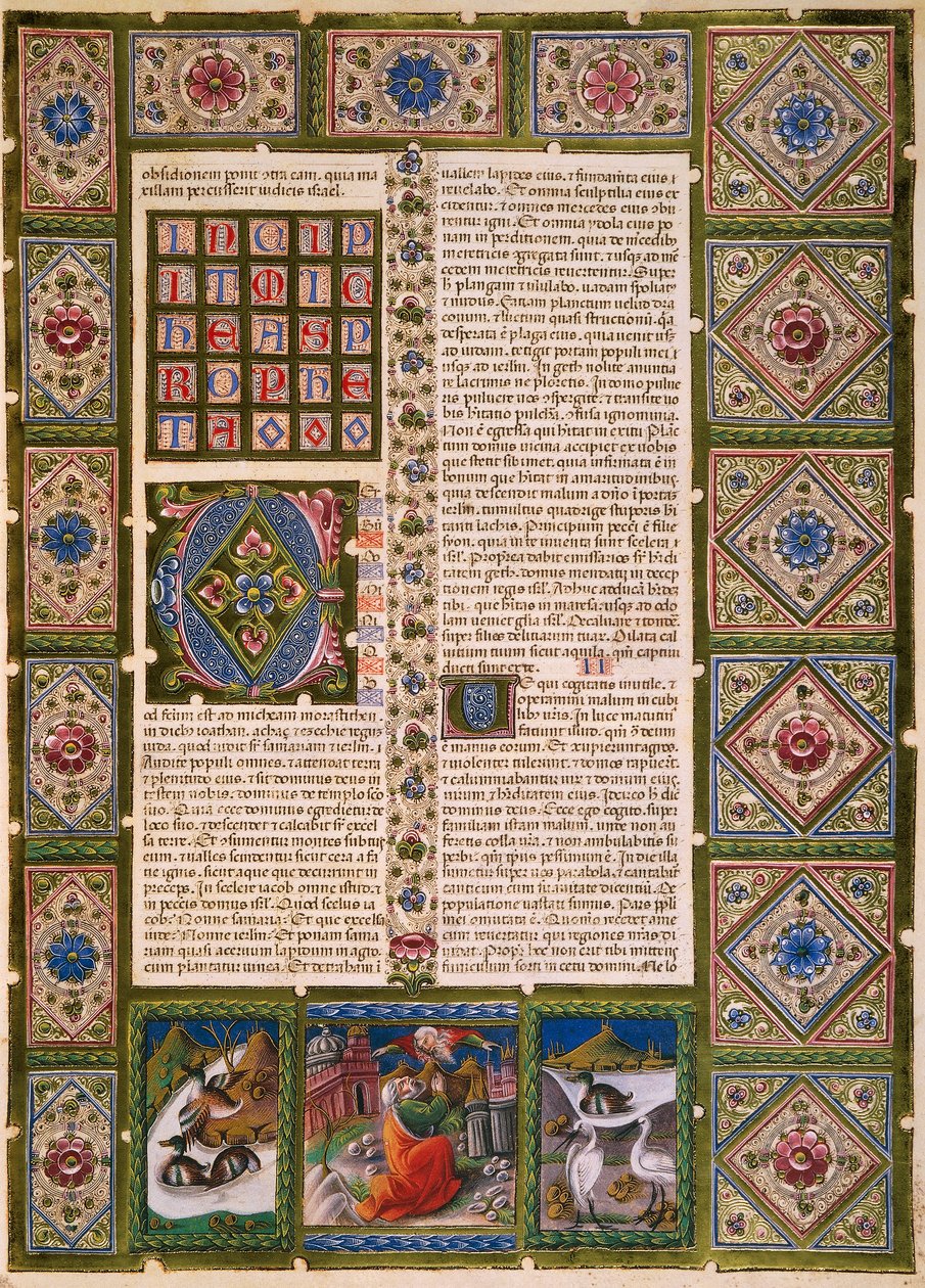 Incipit a Makkabeusok második könyvéből, a Borso d