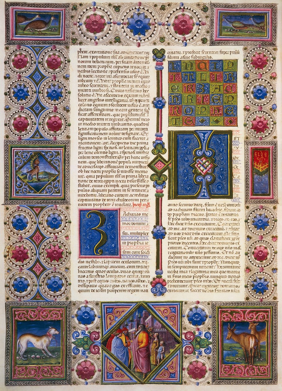 Zakariás könyve, a Borso d