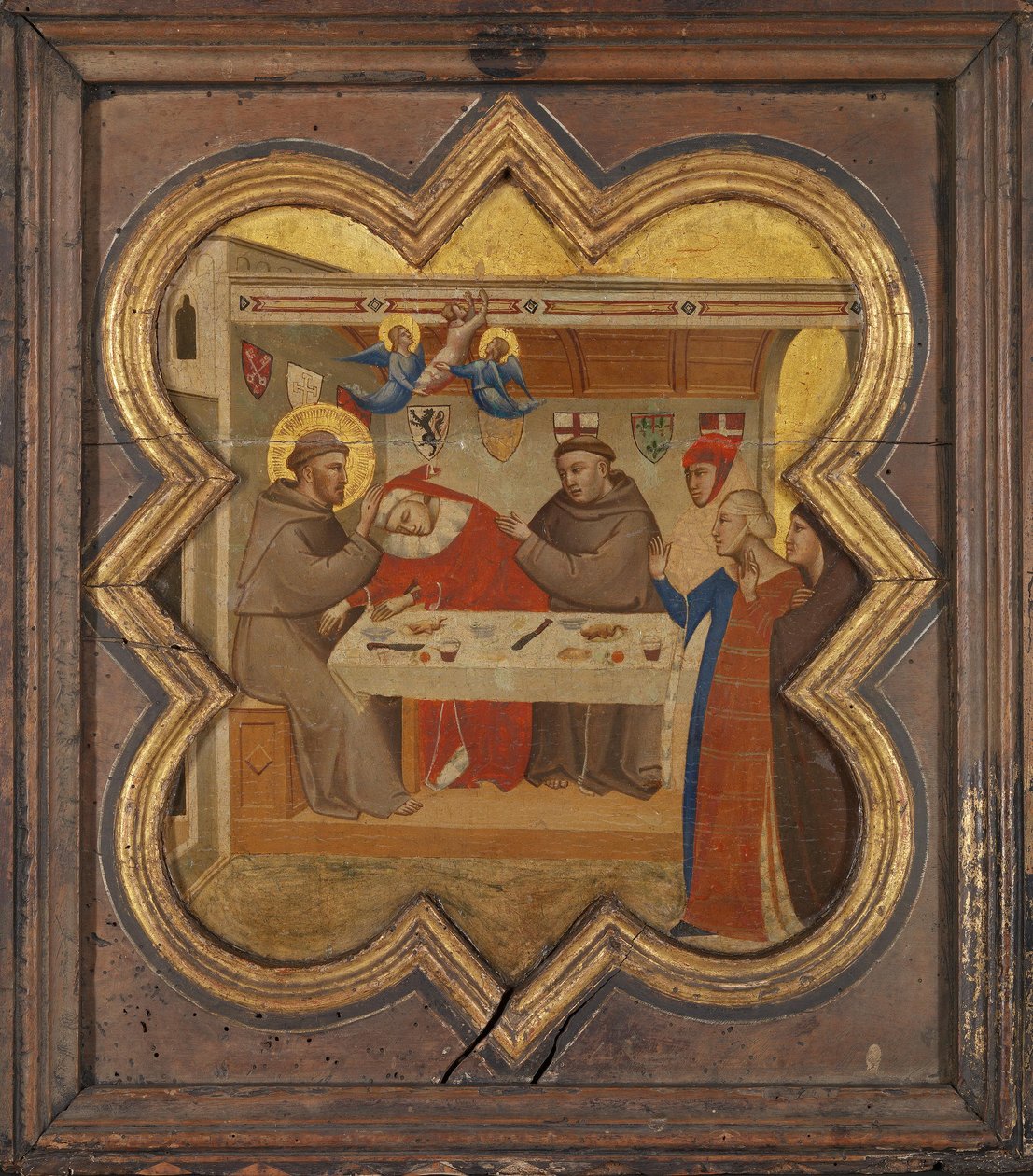 Tod des Edlen von Celano alkotó: Taddeo Gaddi