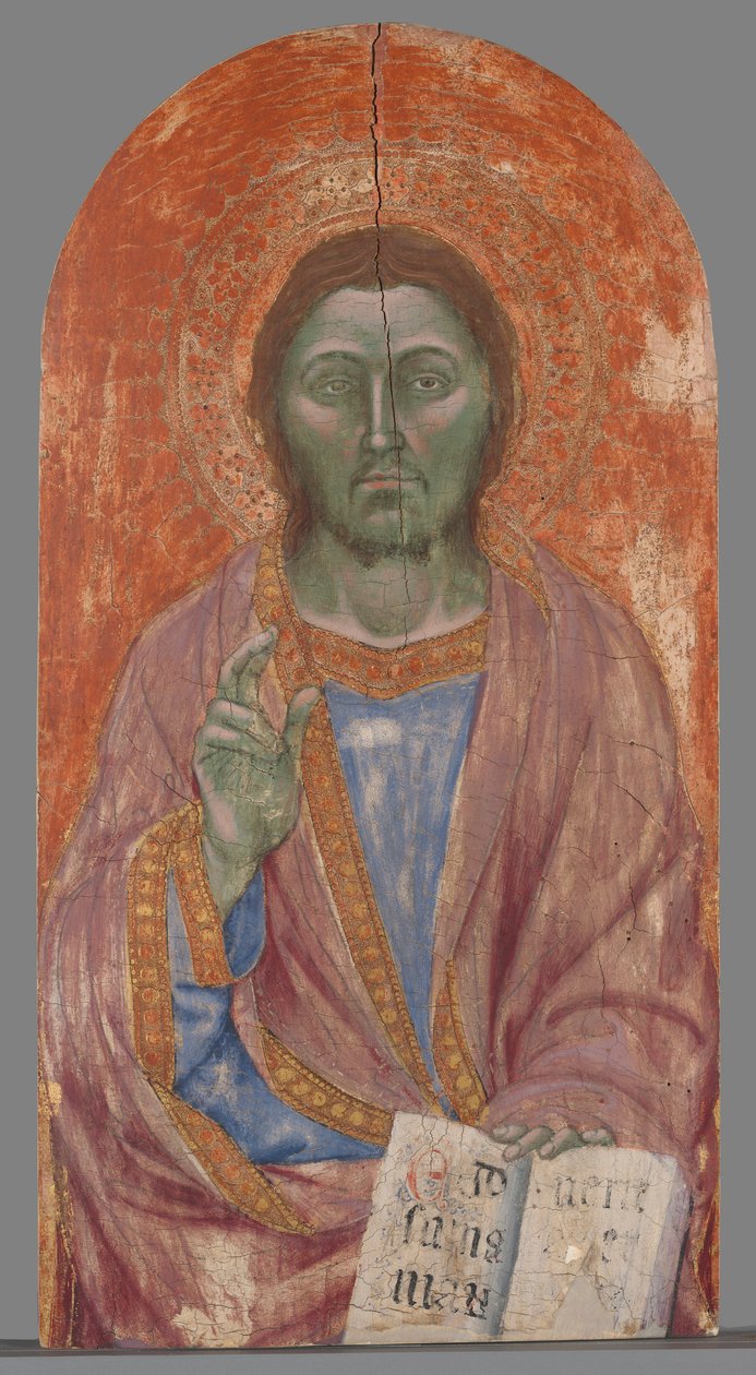 Megváltó áldása alkotó: Taddeo di Bartolo