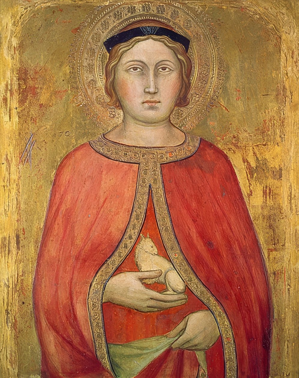 Szent Ágnes alkotó: Taddeo di Bartolo