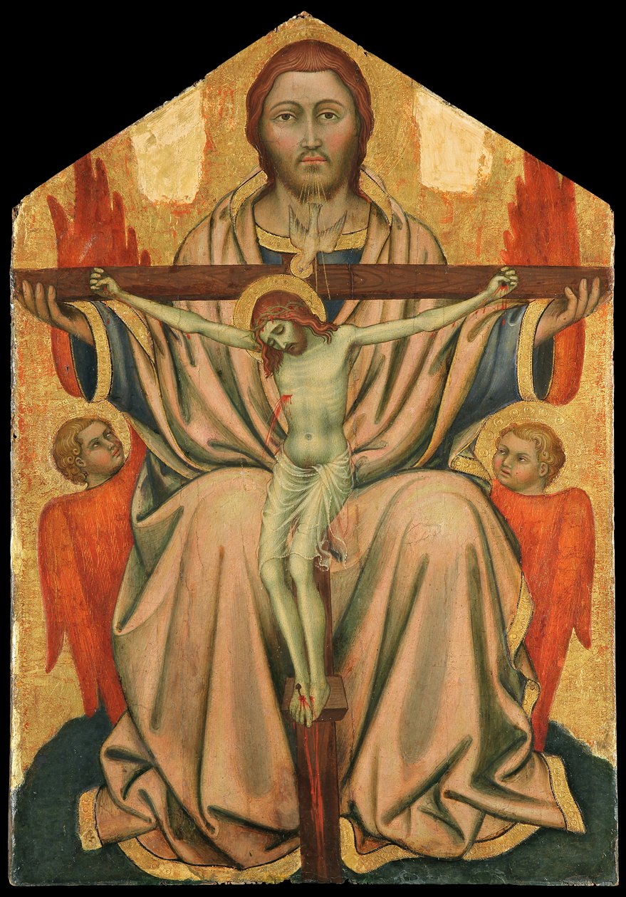 A Szentháromság / A kegyelem trónja alkotó: Taddeo di Bartolo