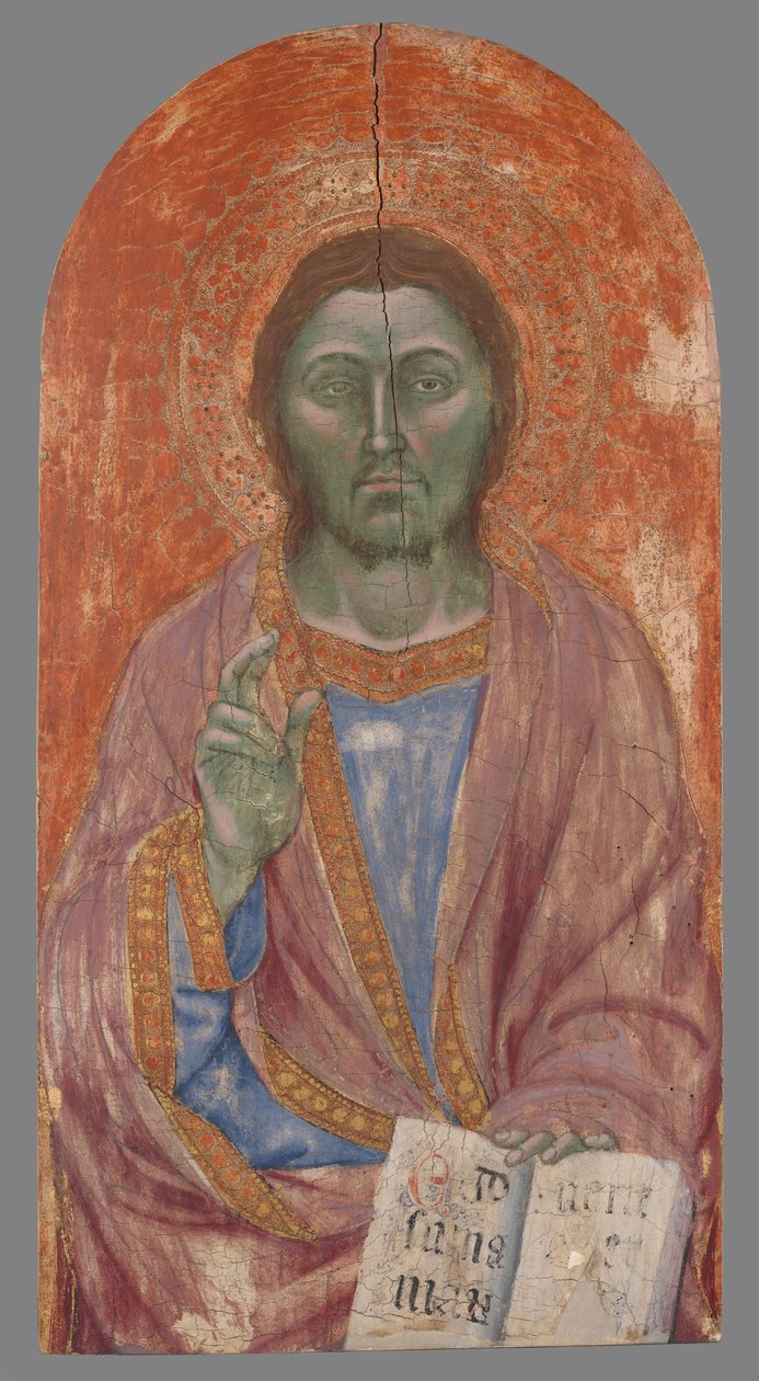Der segnende Erlöser alkotó: Taddeo di Bartolo