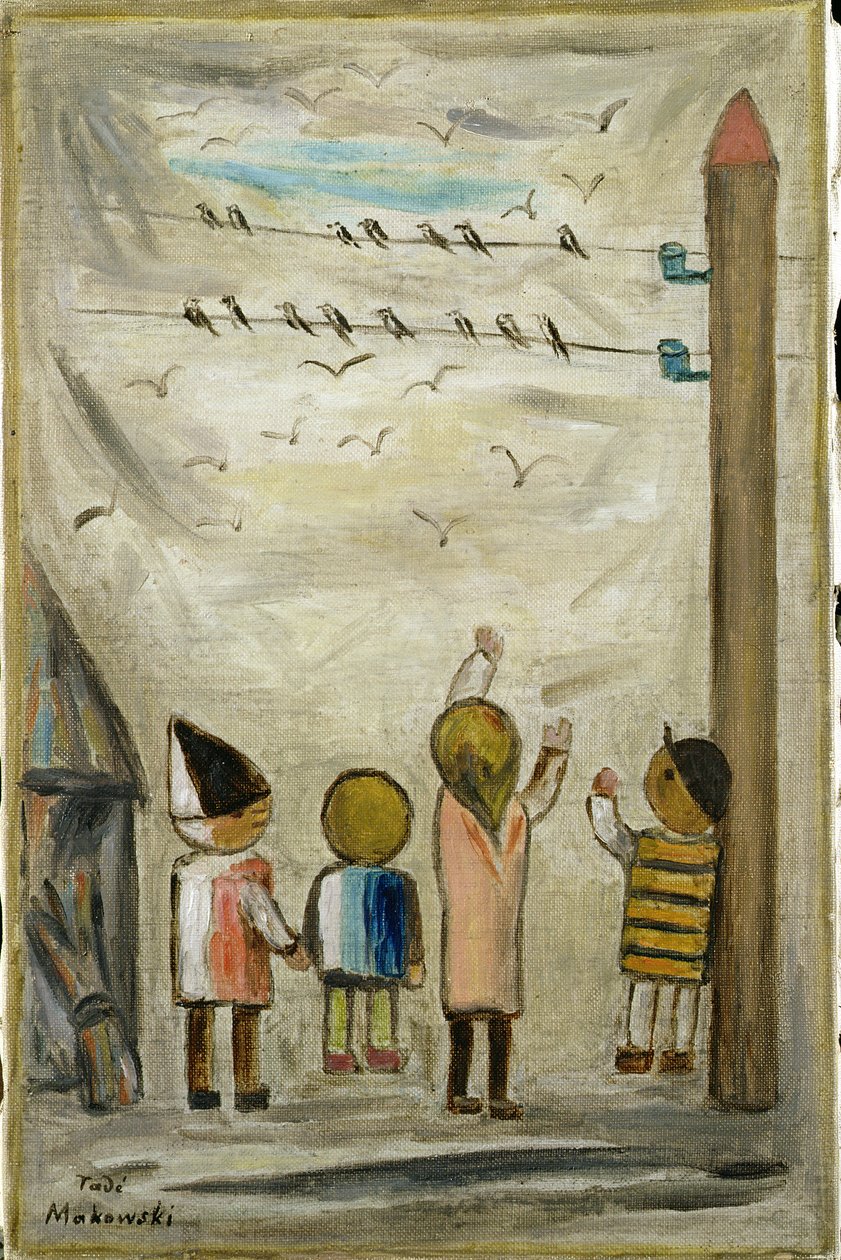 Fecskék, 1931 alkotó: Tadeusz Makowski