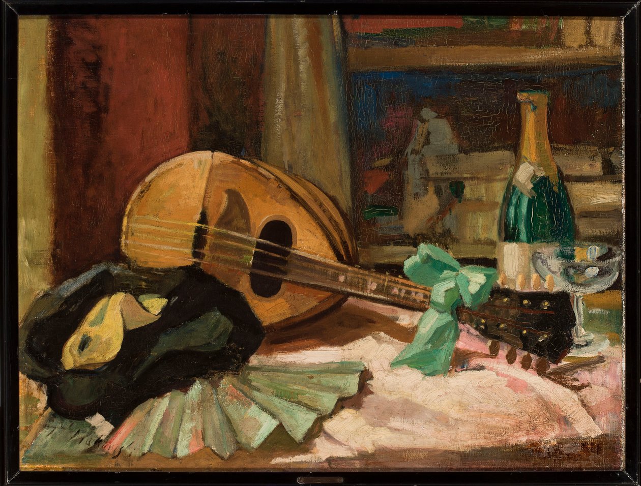 Csendélet mandolinával alkotó: Tadeusz Makowski