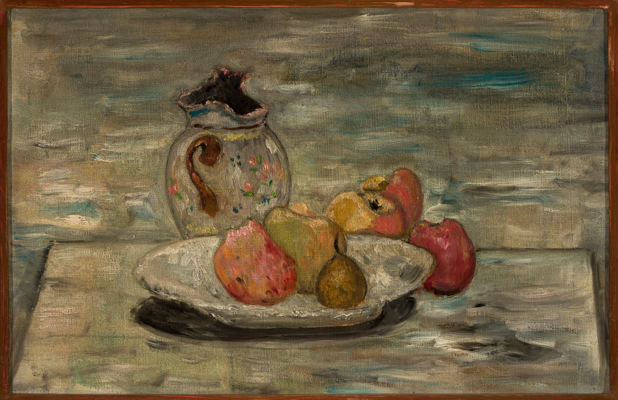 Csendélet törött korsóval alkotó: Tadeusz Makowski