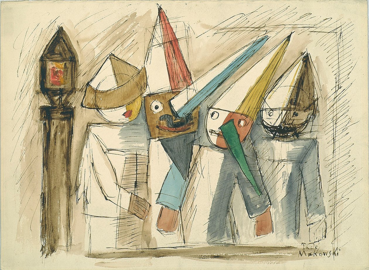 Álarcosbál alkotó: Tadeusz Makowski
