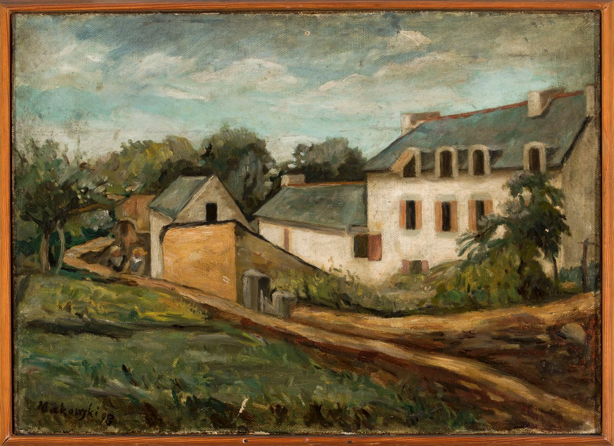 Tájkép Le Pouldu-ból alkotó: Tadeusz Makowski