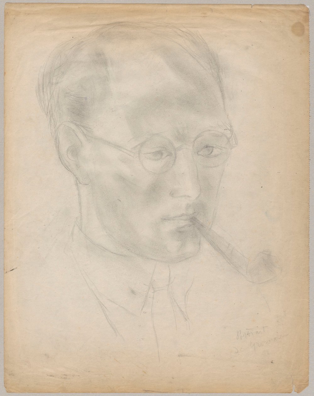 Marcel Gromeire portréja alkotó: Tadeusz Makowski