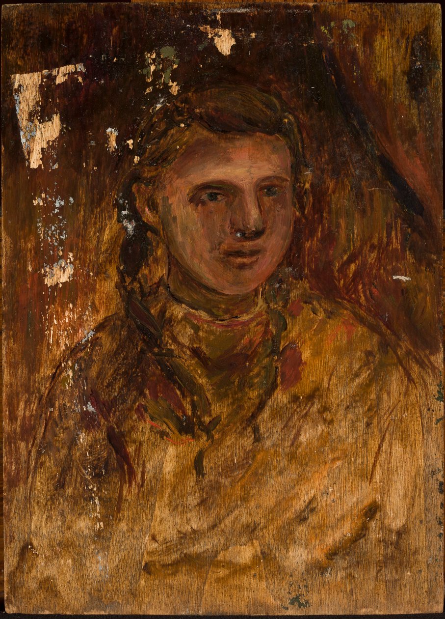 Studie eines Mädchens alkotó: Tadeusz Makowski