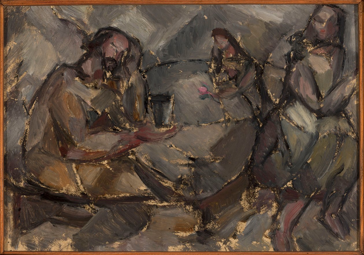 A borozóban alkotó: Tadeusz Makowski