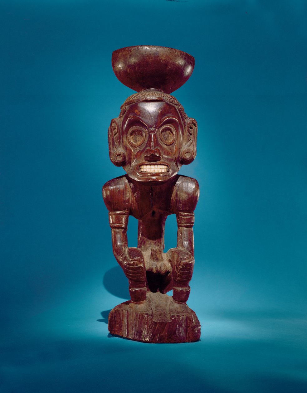 Istenségfigura (Zémi), Dominikai Köztársaság (vasfa és kagyló) alkotó: Taino Culture