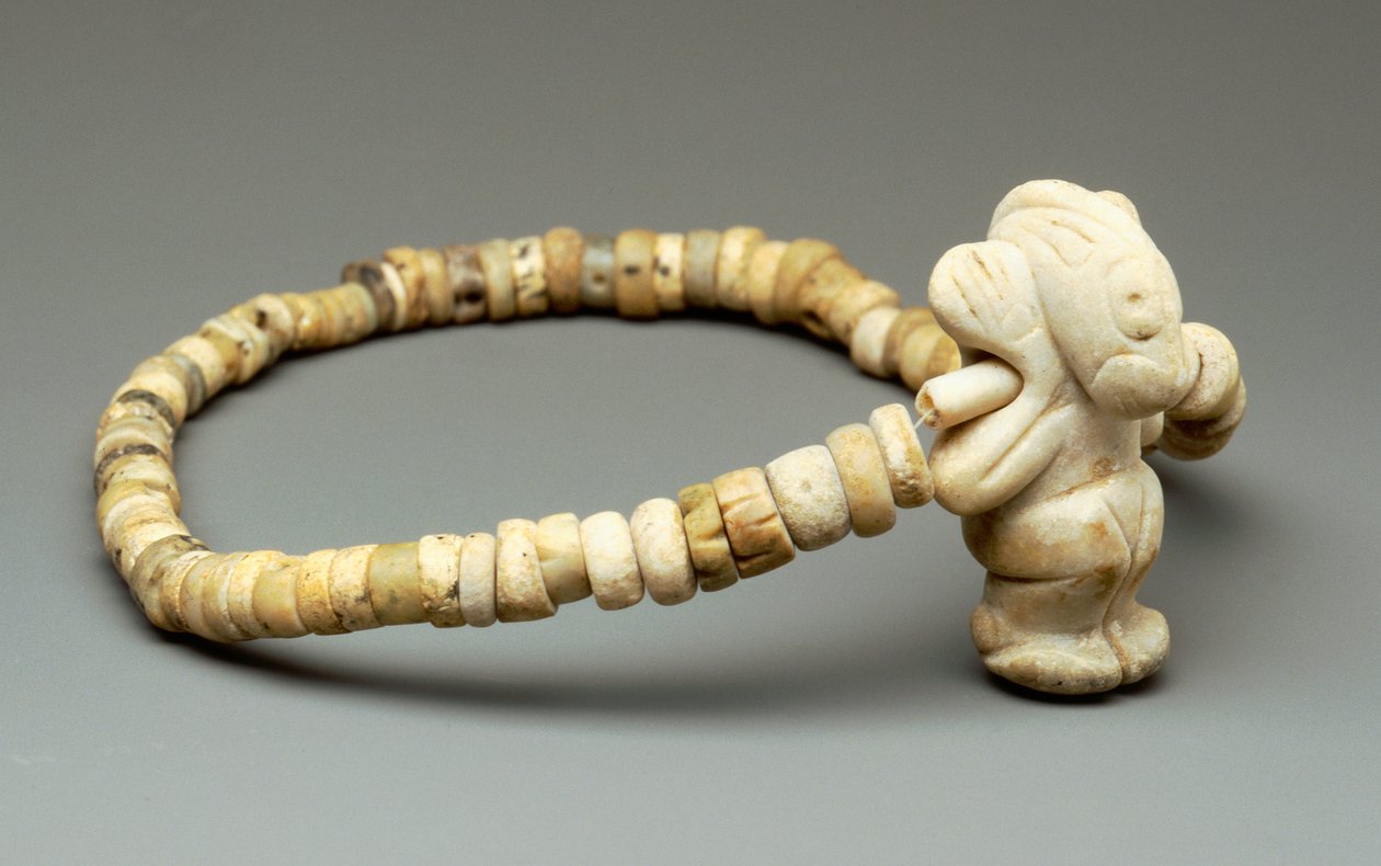Nyaklánc amulettel alkotó: Taino Culture