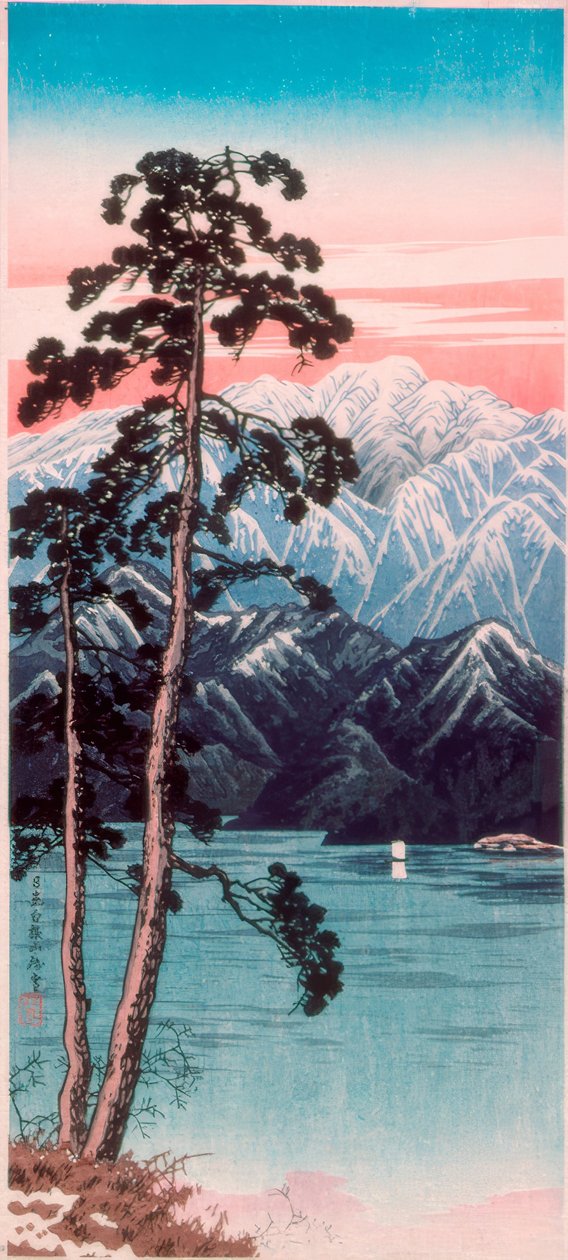 Hosszan tartó hó a Shirane-hegyen, Nikko alkotó: Takahashi Hiroaki