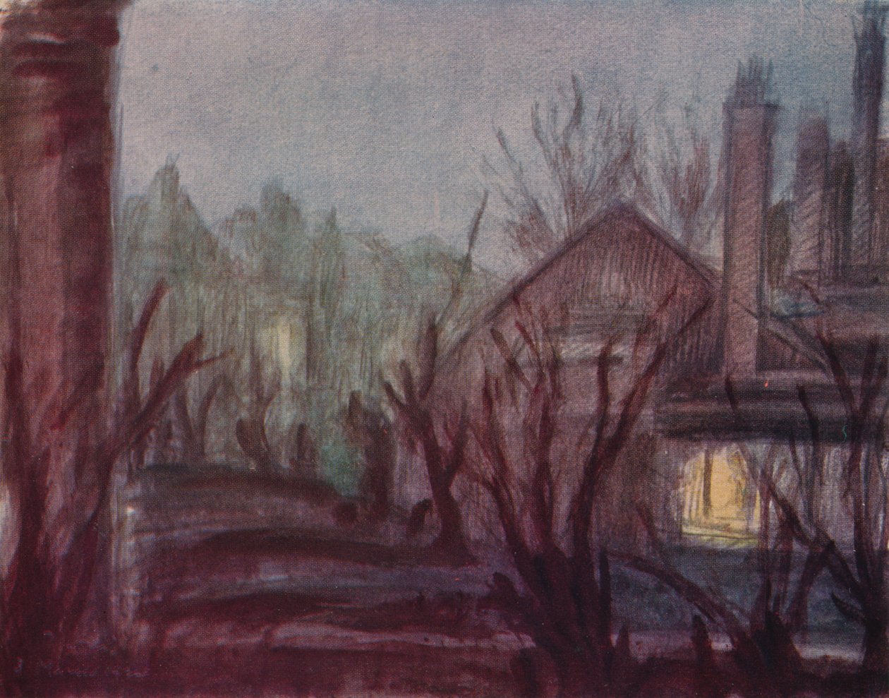 „Vízfesték”, 1926 alkotó: Takahito Iwai