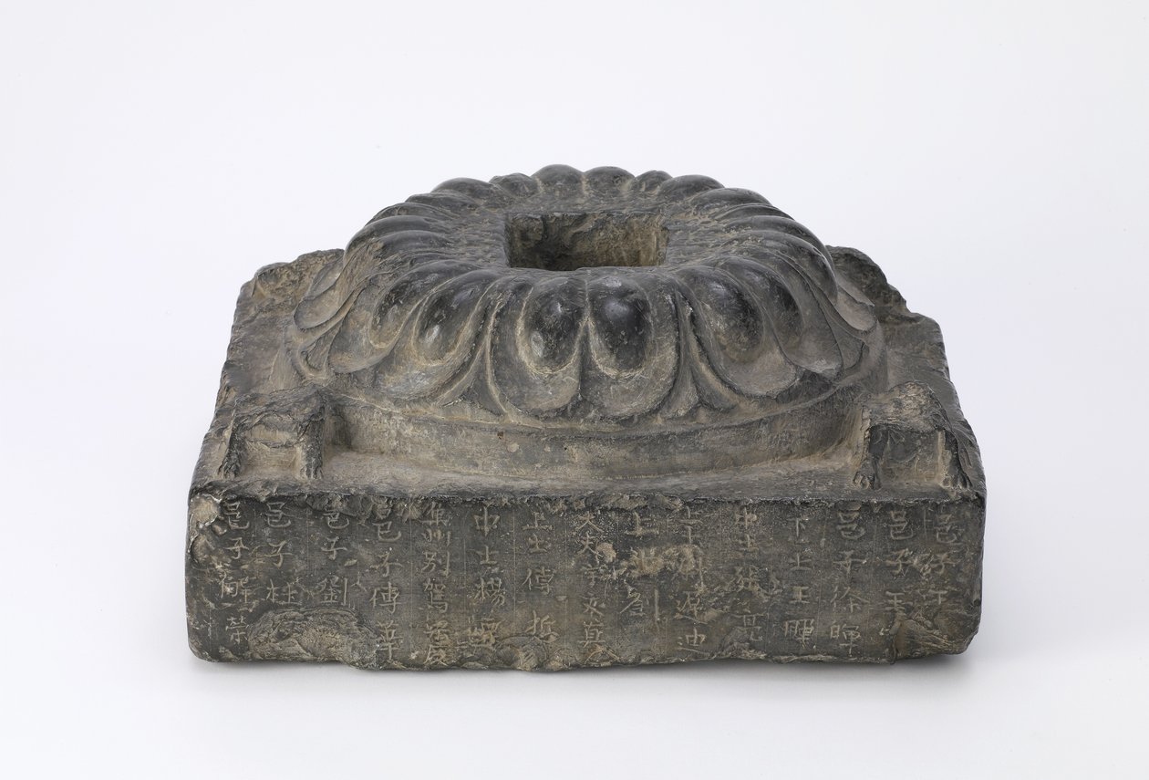 Buddhista lótusz talapzat alkotó: Tang Dynasty Chinese School