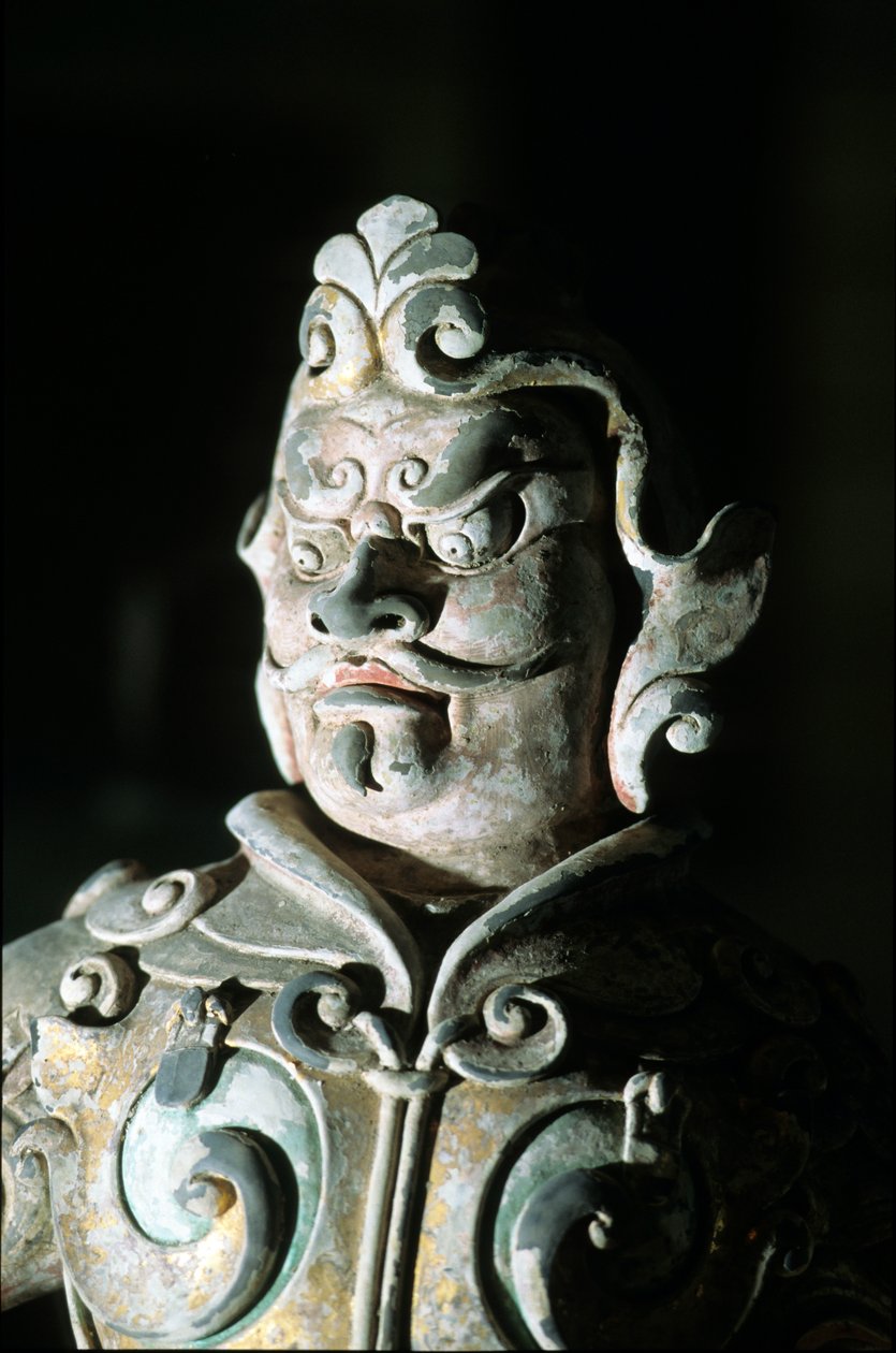 Harcos ábrázolása, részlet, 618-907 alkotó: Tang Dynasty Chinese School