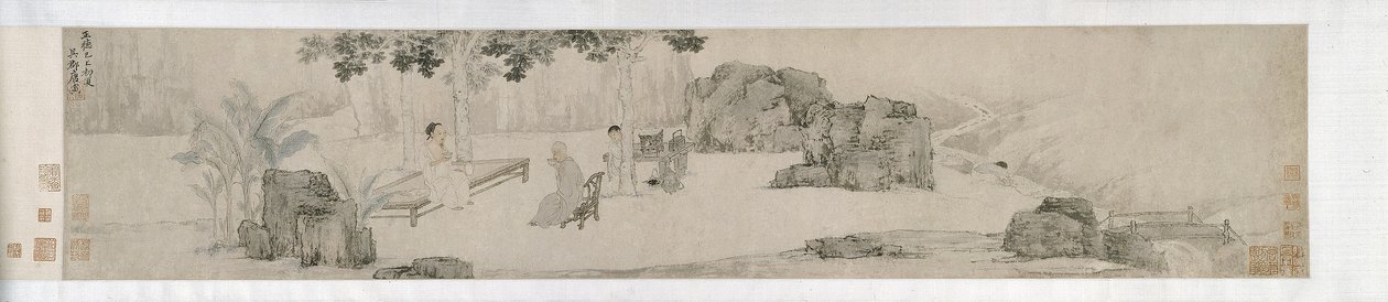 Teaivás a Wutong-fa alatt, Ming-dinasztia alkotó: Yin Tang