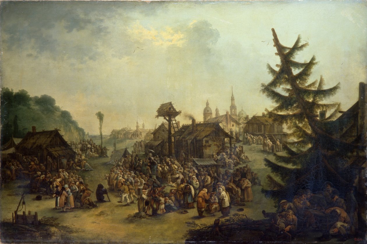 Parasztok mulatsága, 1779 alkotó: Tankov