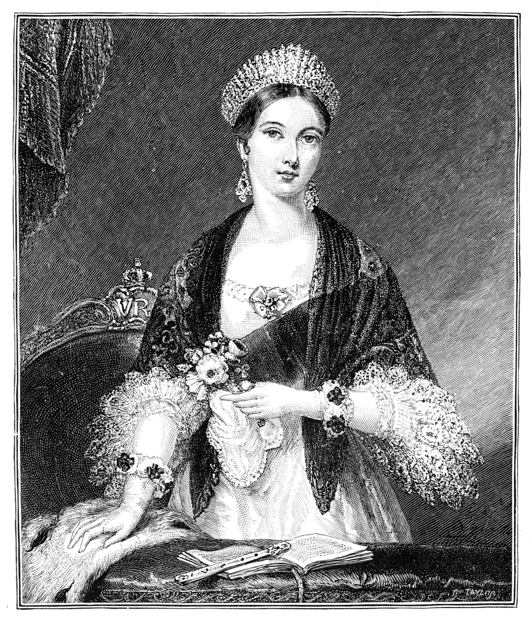 Viktória királynő, 1819-1901, 19. század alkotó: Taylor