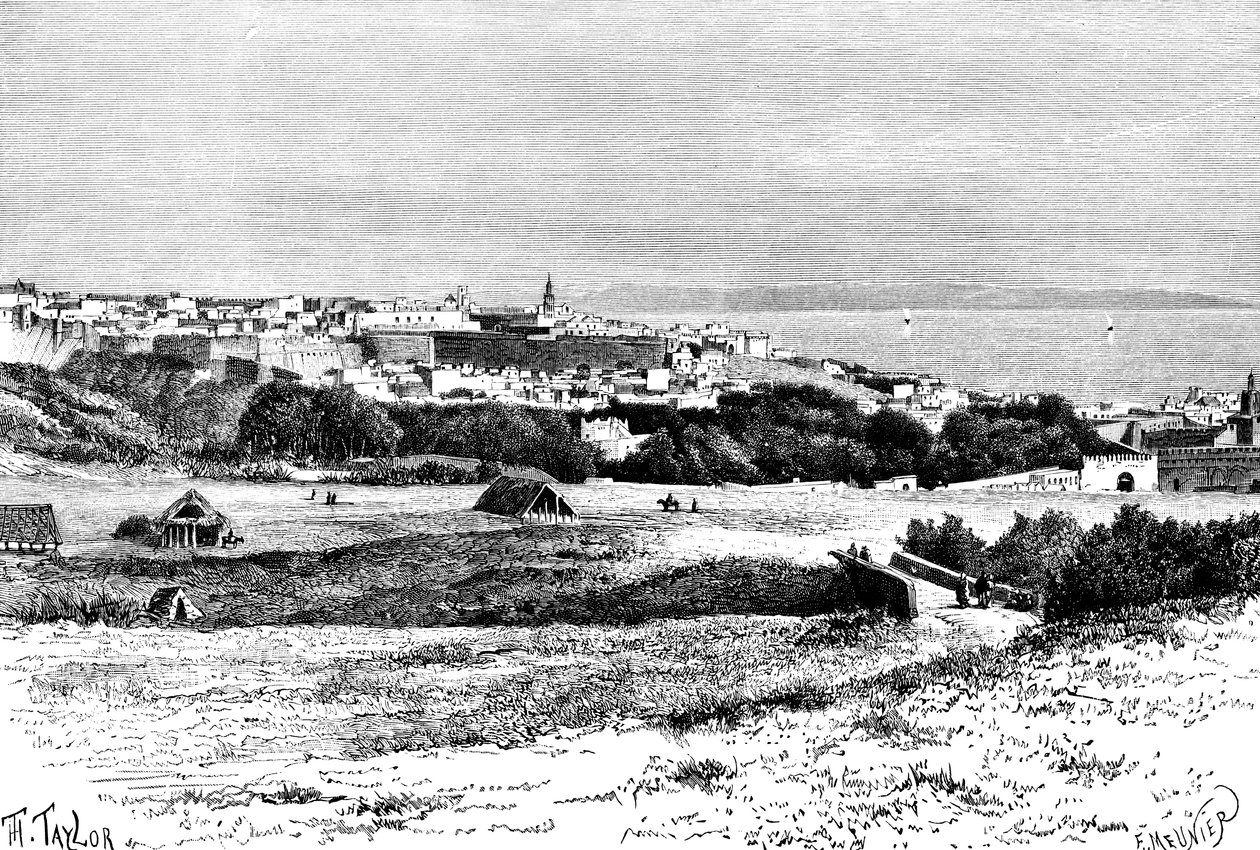 Tanger, Marokkó, 1895. alkotó: Taylor