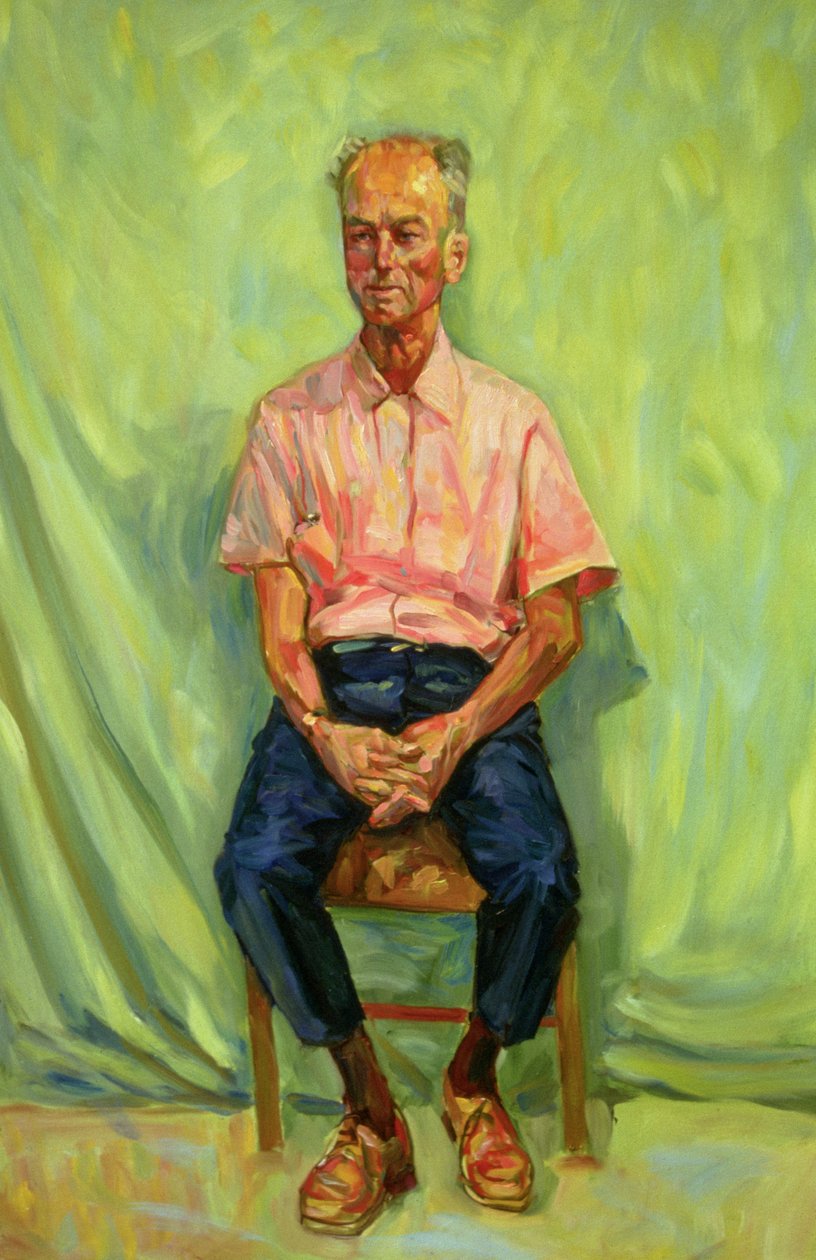 Egy öregember portréja, 1987 alkotó: Ted Blackall
