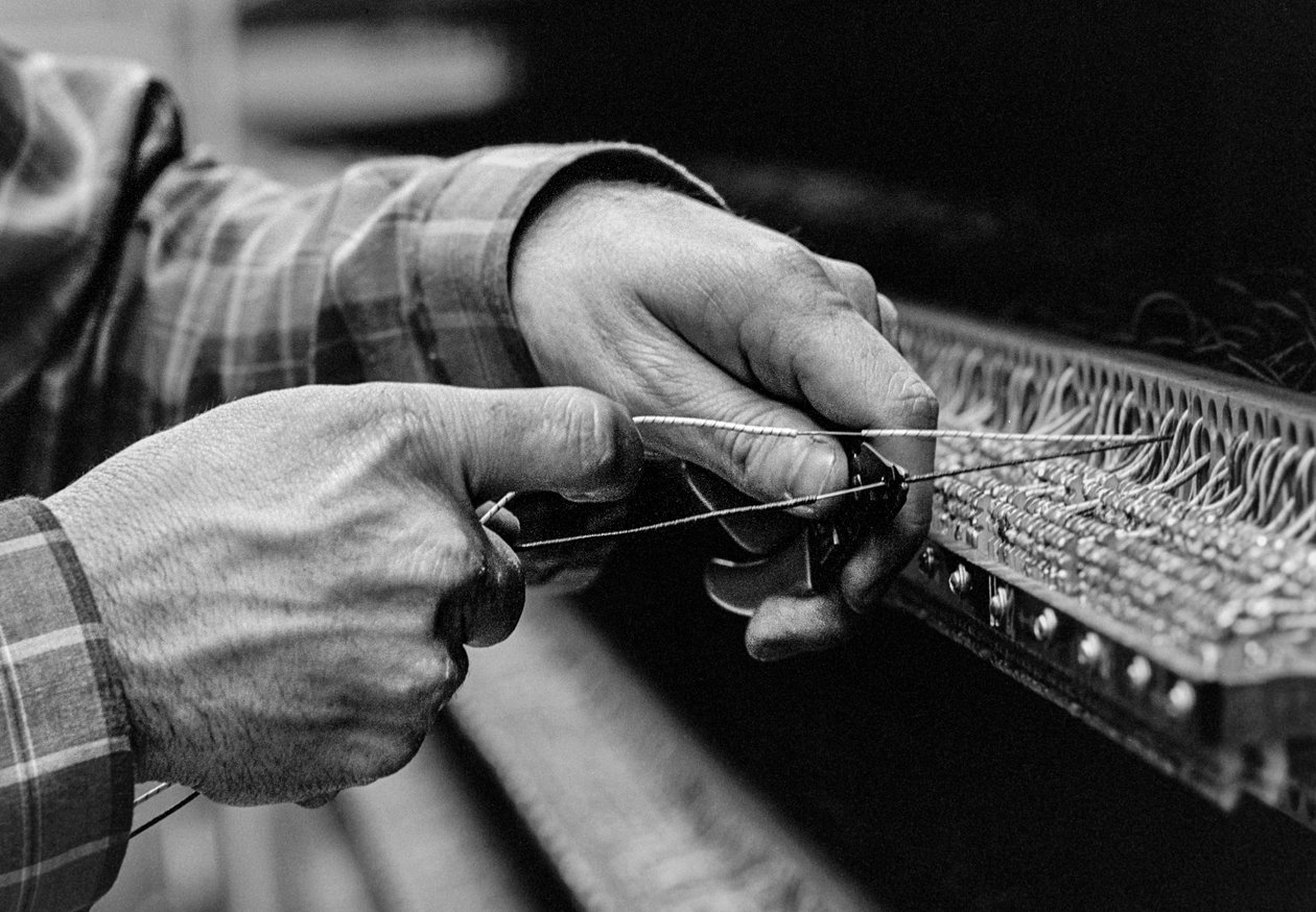 Rögzítése telefonkészülékek karbantartása a PacTel aka Pacific Telephone Bellingham, ... alkotó: Ted Spiegel