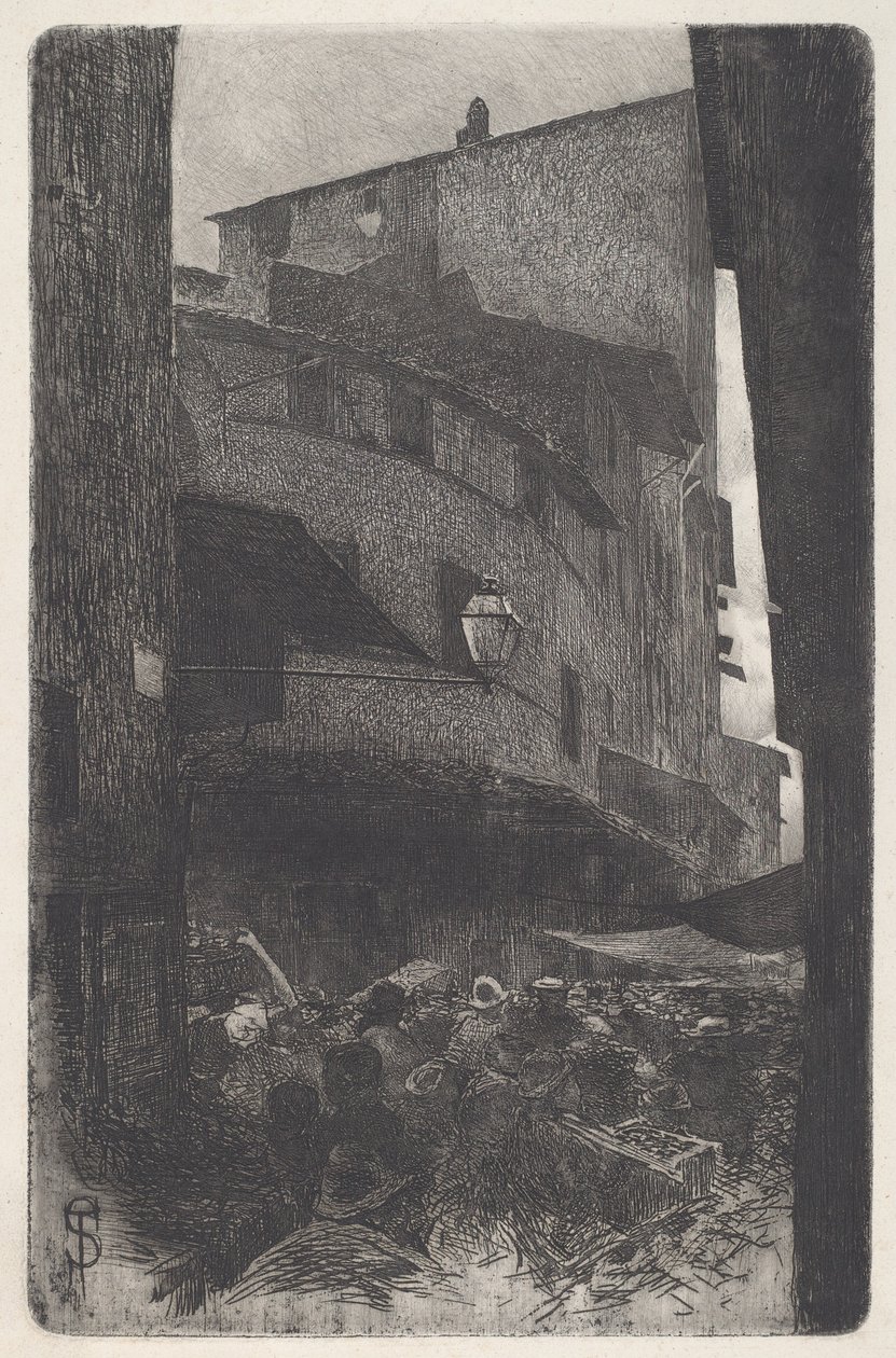 Santa Maria della Trombita alkotó: Telemaco Signorini