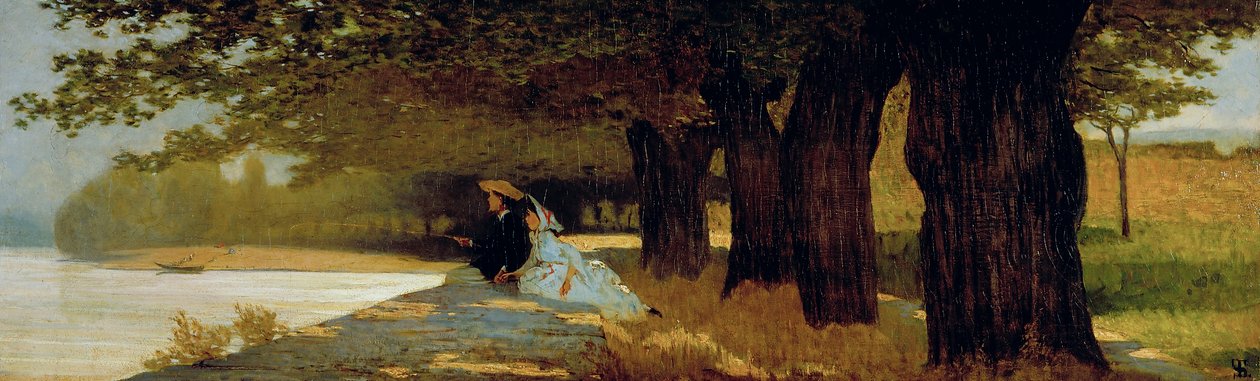 A nászút, 1862-1863 körül (olaj, vászon) alkotó: Telemaco Signorini