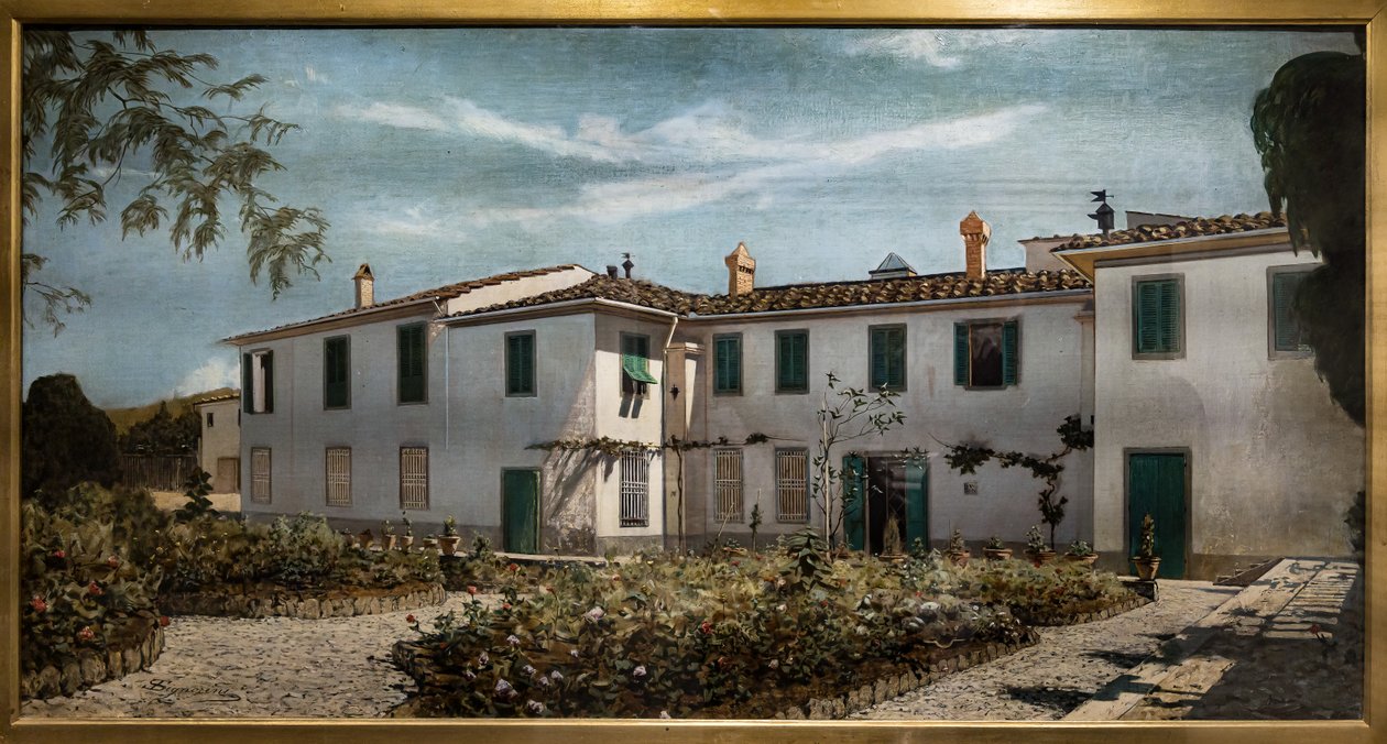 Toszkána Villa alkotó: Telemaco Signorini