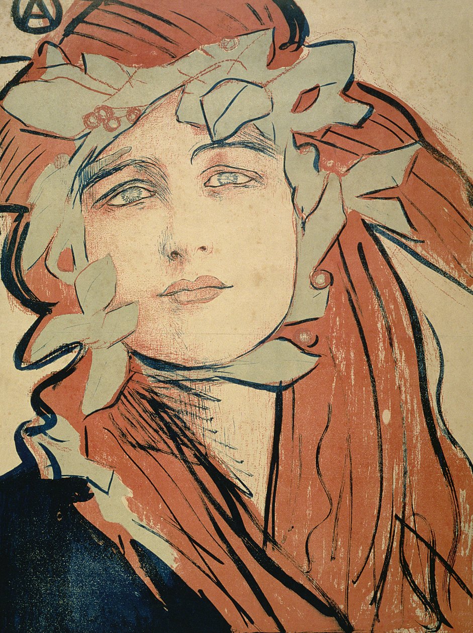 A Lengyel Művészeti Egyesület kiállításának plakátja, 1898 alkotó: Teodor Axentowicz