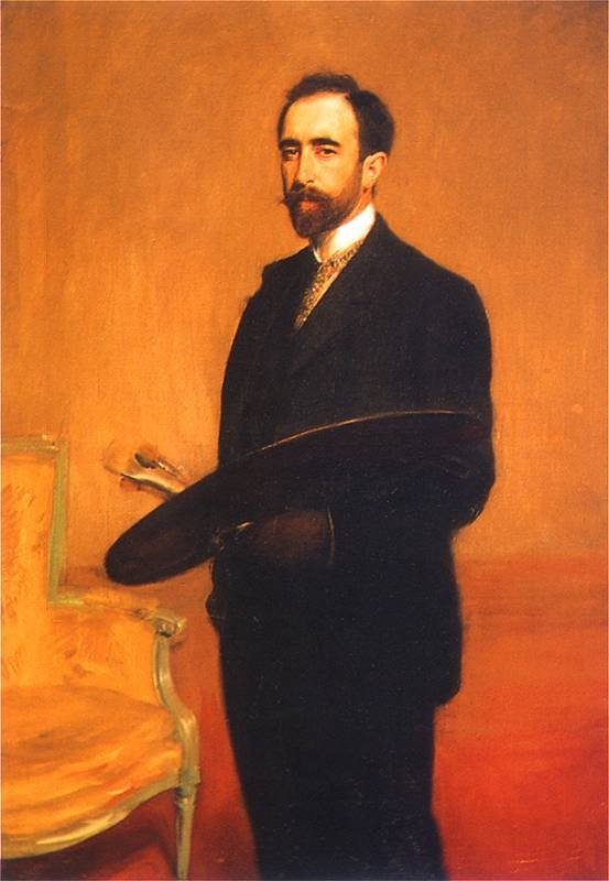 Önarckép alkotó: Teodor Axentowicz