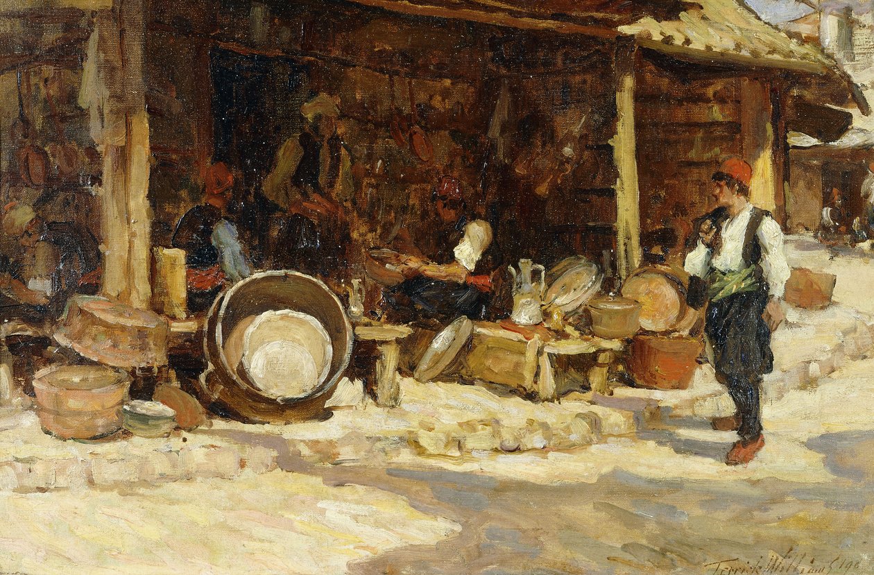 Fémmunkások, Szarajevó, Bosznia alkotó: Terrick Williams