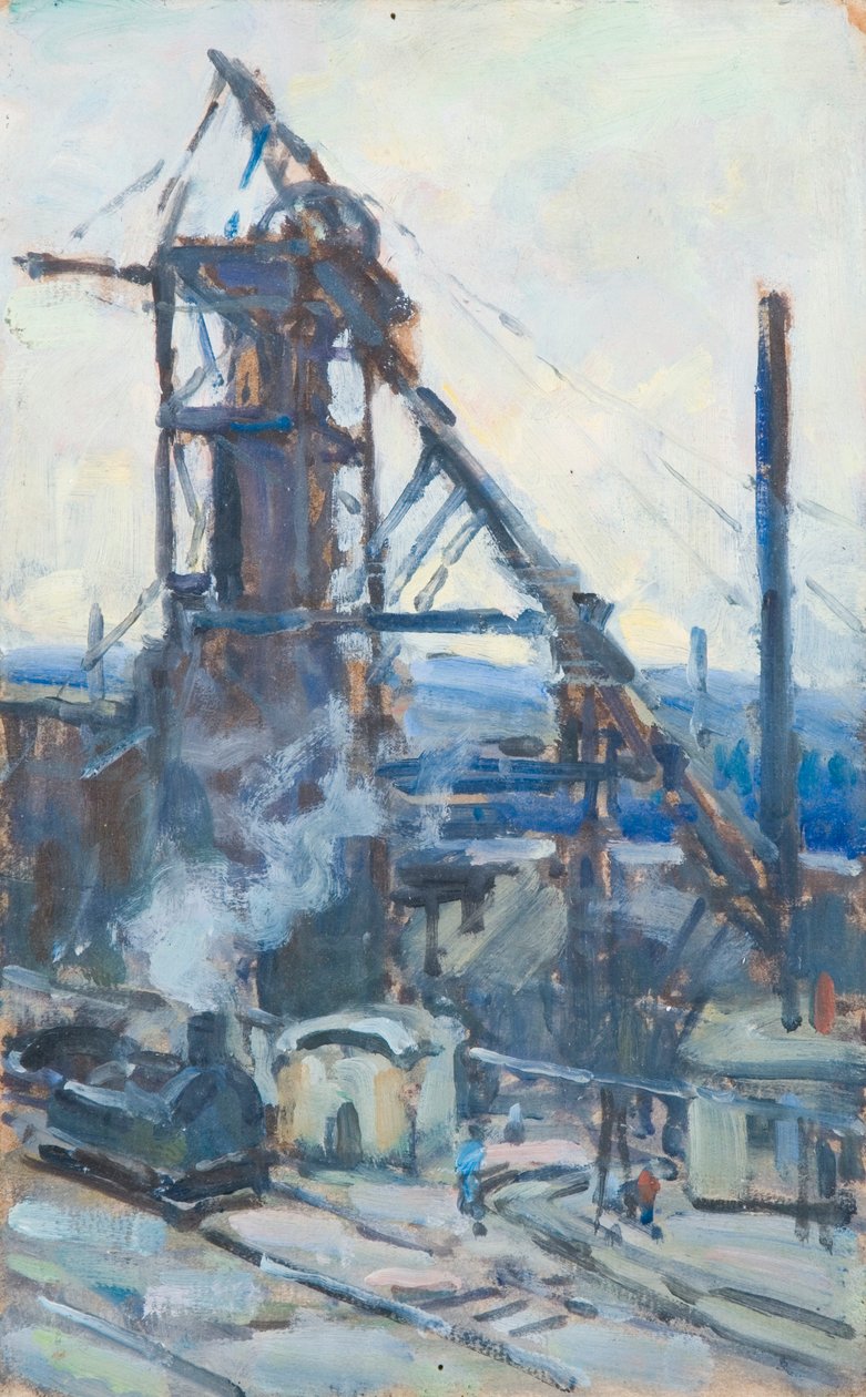 „Bányászat”, 1880-1936 alkotó: Terrick Williams