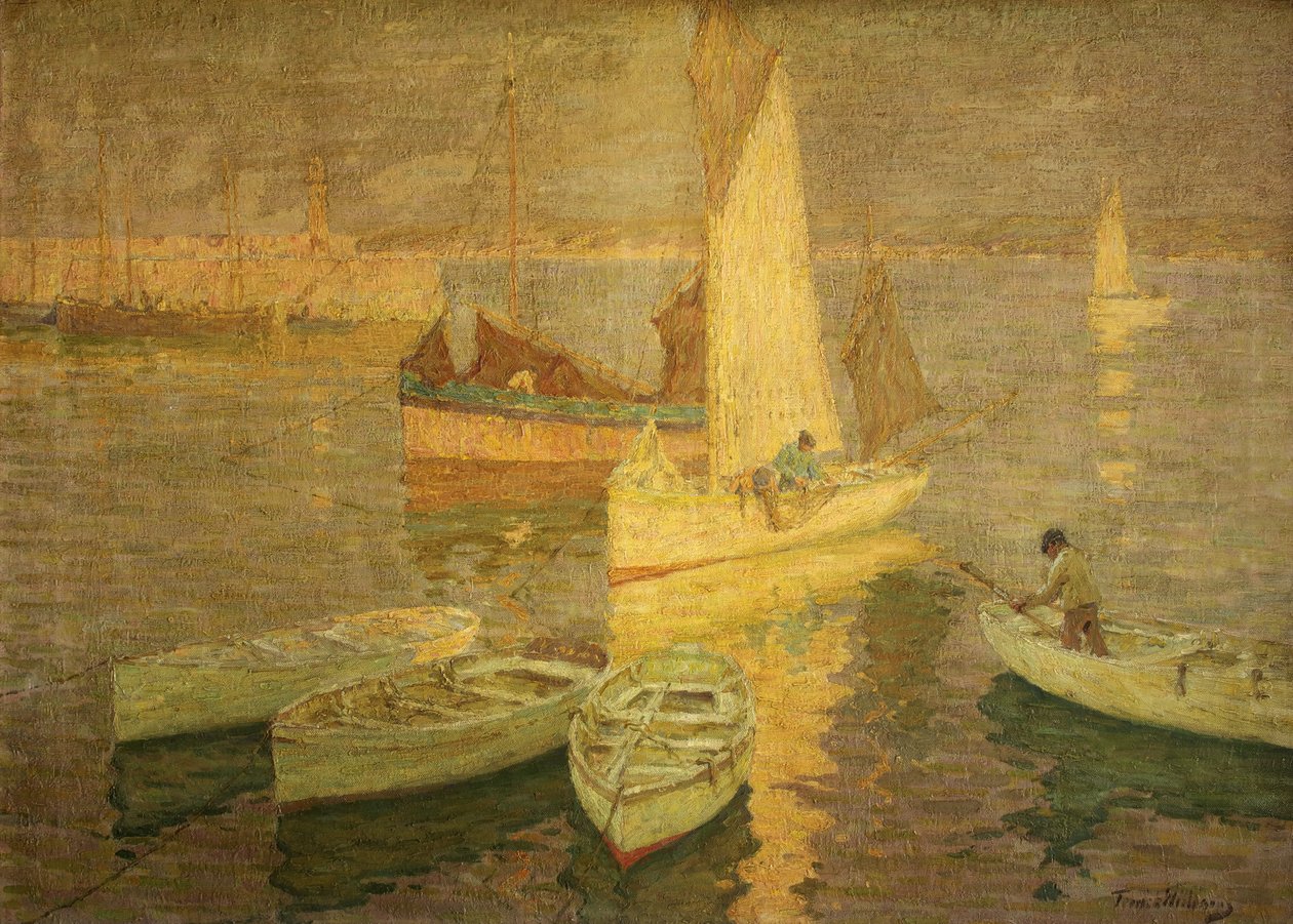 Sunset Glow, St Ives, 1925 körül (olaj, vászon) alkotó: Terrick Williams